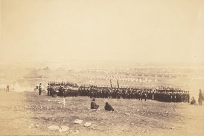 シャドフォース大佐と第57連隊。 作： Roger Fenton