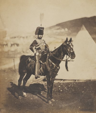 コルネットヘンリージョンウィルキン、11世（またはアルバート王子の所有）、フサール派、1855年 作： Roger Fenton