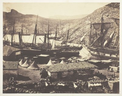 コサック湾、バラクラヴァ 作： Roger Fenton
