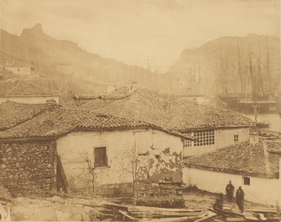 バラクラヴァのコテージ 作： Roger Fenton