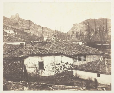 バラクラヴァのコテージ 作： Roger Fenton