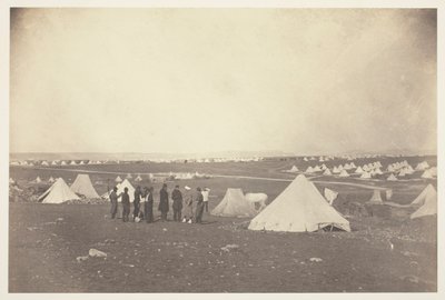 ボスケ将軍の宿舎からマッケンジー農場方面を望む 作： Roger Fenton