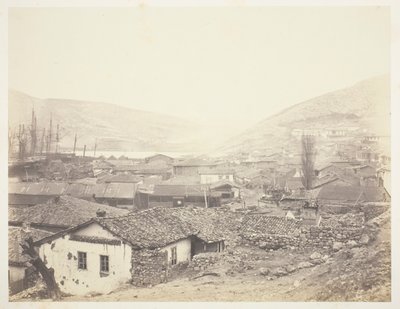 バラクラヴァの全景 作： Roger Fenton