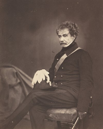 サー・コリン・キャンベル中将、G.C.B. 作： Roger Fenton