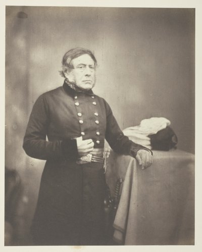 H.J.W.ベンティンク中将、K.C.B. 作： Roger Fenton