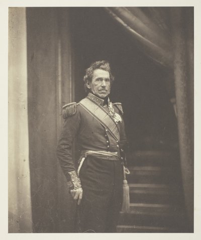 ドレイシー・エヴァンス中将、G.C.B. 作： Roger Fenton