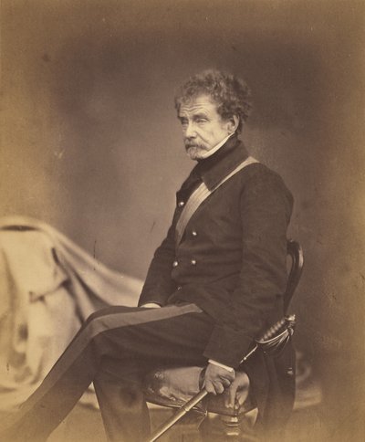 コリン・キャンベル中将、G.C.B. 作： Roger Fenton