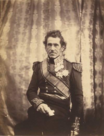 デ・レイシー・エヴァンス中将、G.C.B. 作： Roger Fenton