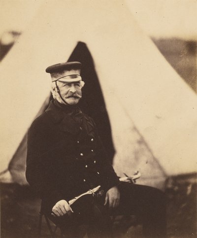 リチャード・イングランド中将、K.C.B. 作： Roger Fenton
