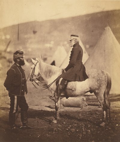 J.Y.スカーレット中将、K.C.B. 作： Roger Fenton