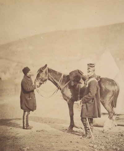 A.H.キング少将、1855年。 作： Roger Fenton