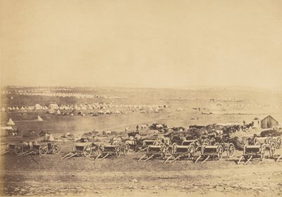 セバストポリ第3高原 作： Roger Fenton