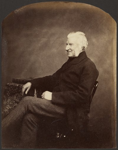 [男の肖像、3/4ビュー］ 作： Roger Fenton