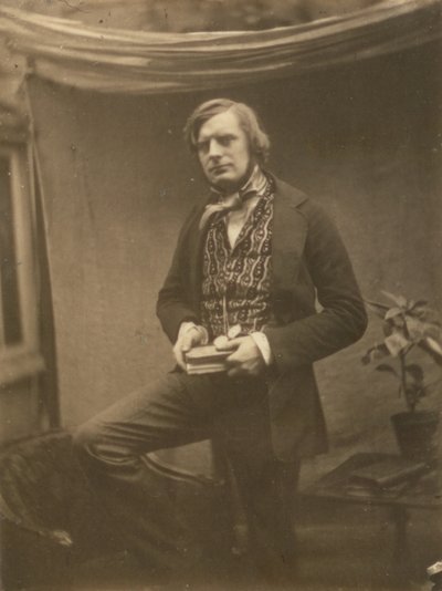 自画像、1852 年 2 月。 作： Roger Fenton