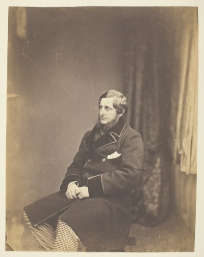 J・モンタギュー・スティール卿（1820-1890）、クリミア戦争時の軍事秘書官 作： Roger Fenton