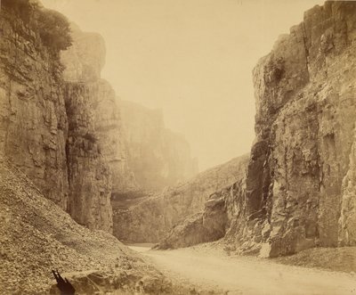 チェダー・クリフス、セントラル・バレー 作： Roger Fenton