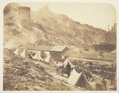 ジェノヴァ城、バラクラヴァ 作： Roger Fenton