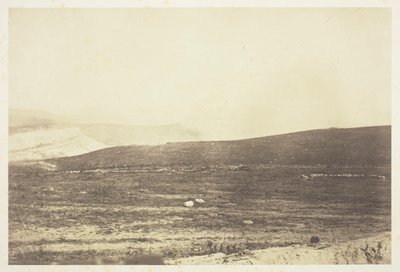 衛兵の堡塁、インケルマン 作： Roger Fenton