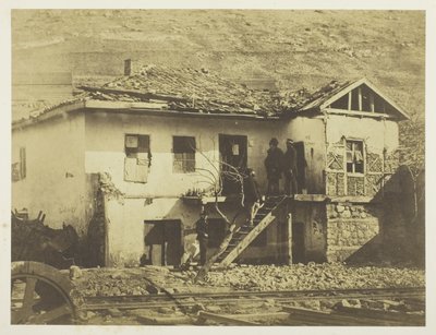 旧郵便局、バラクラヴァ 作： Roger Fenton