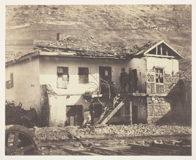 旧郵便局、バラクラヴァ 作： Roger Fenton