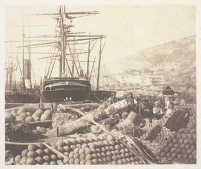 オードナンス埠頭、バラクラヴァ 作： Roger Fenton