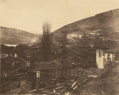 バラクラヴァの鉄道通り 作： Roger Fenton