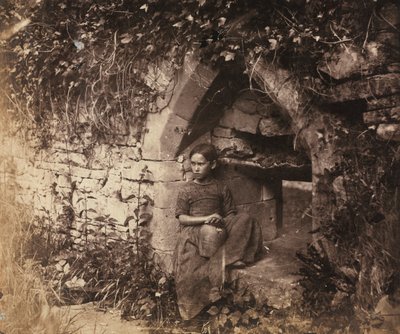 ティンタン修道院、c。 1856年。 作： Roger Fenton