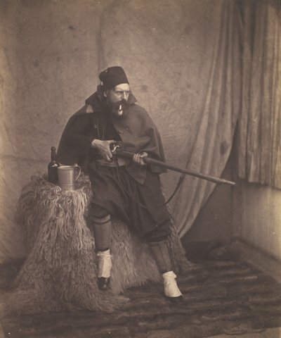 ズアベ、第 2 師団、1855 年。 作： Roger Fenton
