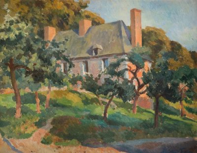 サリーハウス、1927-28。 作： Roger Fry