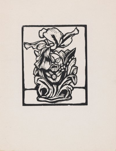 íris e vaso 作： Roger Fry