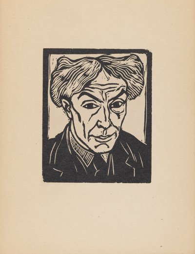 自画像 作： Roger Fry