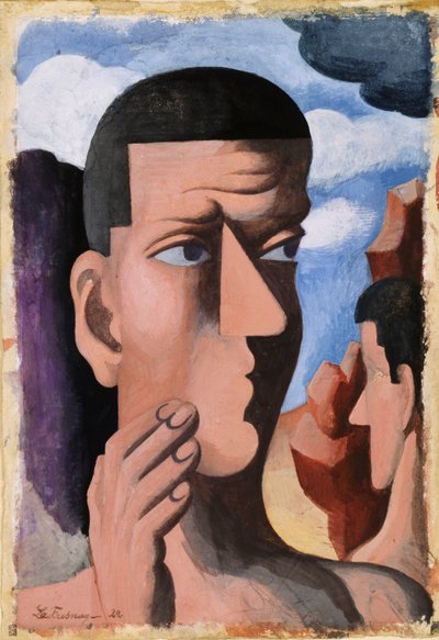 キャスターとポルックス、1922 作： Roger de La Fresnaye