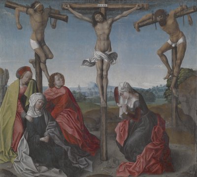 はりつけ、1500年頃（キャンバスに油彩） 作： Rogier van der Weyden