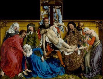 十字架からの降下 1435年頃 油彩・パネル 作： Rogier van der Weyden