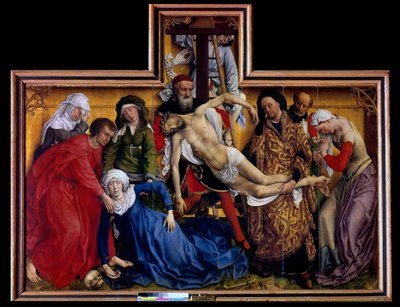 ピエタ.十字架からの下降 作： Rogier van der Weyden