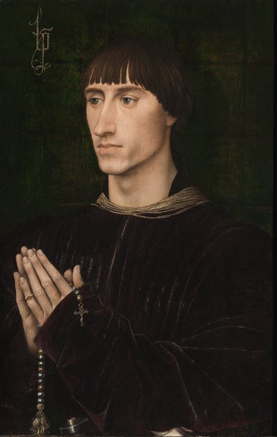 Croÿ14351511、1460年頃のフィリップ1世の肖像 作： Rogier van der Weyden