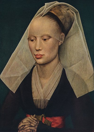 女性の肖像、c1460 作： Rogier van der Weyden