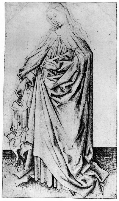 聖人のスケッチ、1913年。 作： Rogier van der Weyden