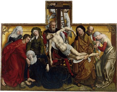 十字架からの降下、1435年頃 作： Rogier van der Weyden