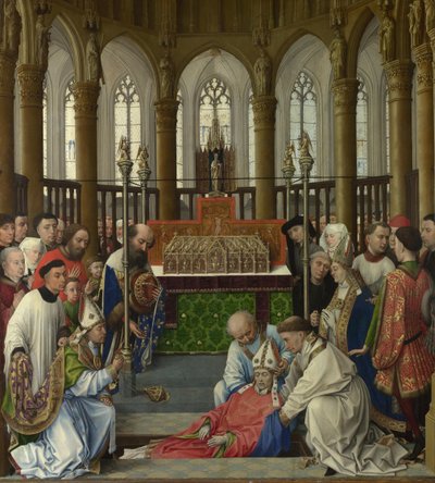 セントヒューバートの隆起、1430年代 作： Rogier van der Weyden