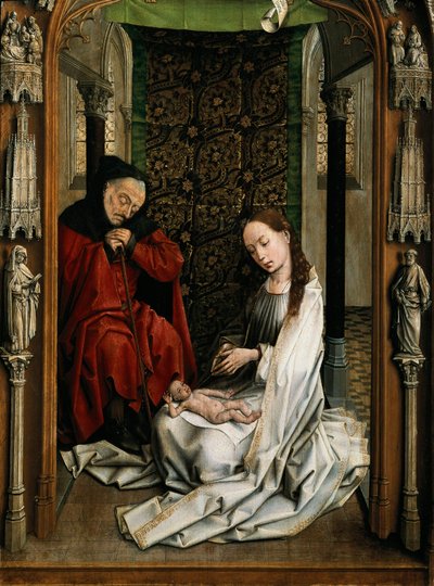 降誕祭 作： Rogier van der Weyden