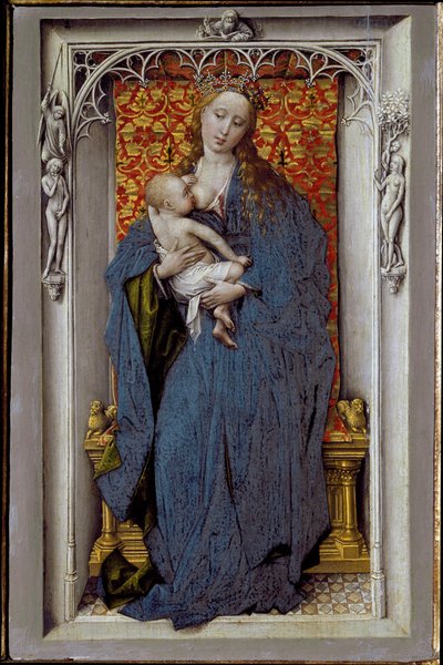 聖母子像（絵画 作： Rogier van der Weyden