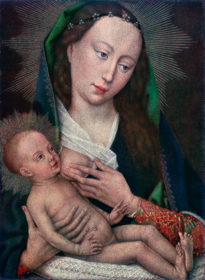 聖母子、1420-1460 1927 作： Rogier van der Weyden