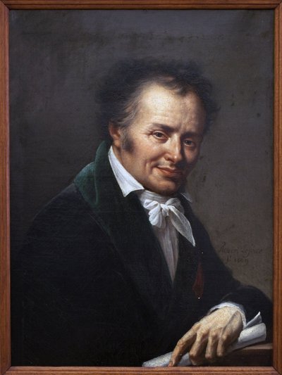ドミニク ヴィヴァン ドノン (1747-1825) の肖像画。 Roland Lefevre（1755-1830）による絵画、キャンバスに油彩 作： Roland Lefevre