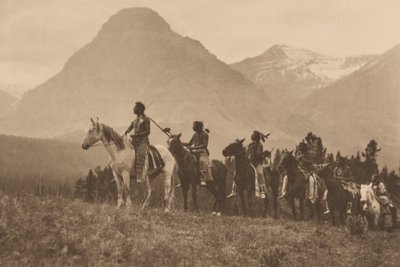 1913年、モンタナ州パイガン、パス・ファインダー（写真） 作： ローランド・W・リード