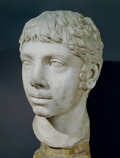 ヘリオガバルスの胸像（204-222） 作： Roman