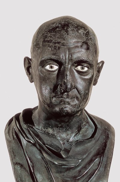 プブリス・コルネリウス・スキピオ・アフリカヌスの胸像 作： Roman