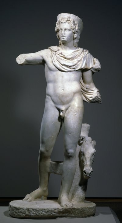 天の神または英雄、西暦2年後半または3年前半（大理石） 作： Roman