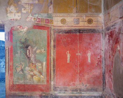 司祭アマンダスの家からのヘスペリデスの庭のヘラクレス、紀元前15年頃紀元前50年 作： Roman