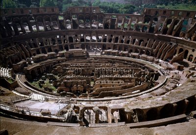 70年から80年にかけて建設されたコリゼの内観（撮影 作： Roman